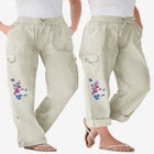 Convertible Length Cargo Pant/Capri image number null