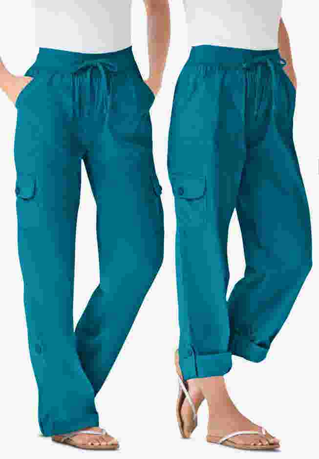 Convertible Length Cargo Pant/Capri image number 0