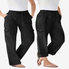 Convertible Length Cargo Pant/Capri image number null