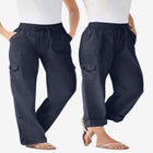 Convertible Length Cargo Pant/Capri image number null