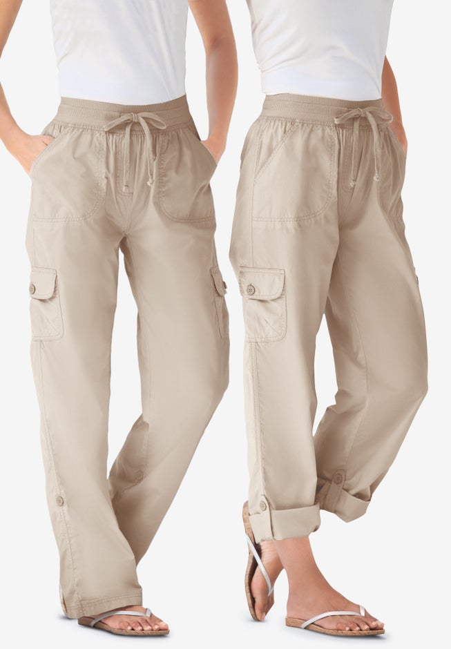 Convertible Length Cargo Pant/Capri image number 1