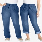Convertible Length Cargo Pant/Capri image number null
