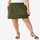 Everyday Stretch Cotton Skort image number null
