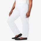 Everyday Stretch Cotton Straight Leg image number null