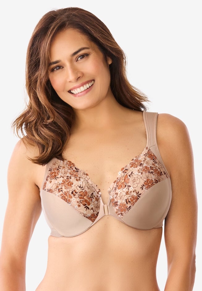 Wonderwire® Front-Close Underwire Bra 1245 image number 3