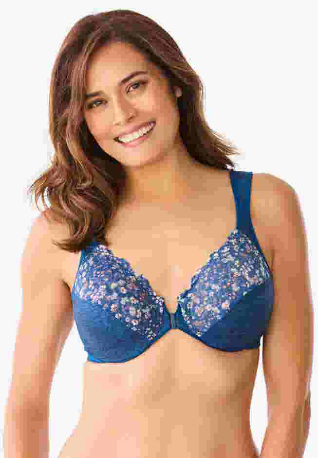 Wonderwire® Front-Close Underwire Bra 1245 image number 0