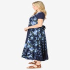 Mixed Print Maxi Dress image number null