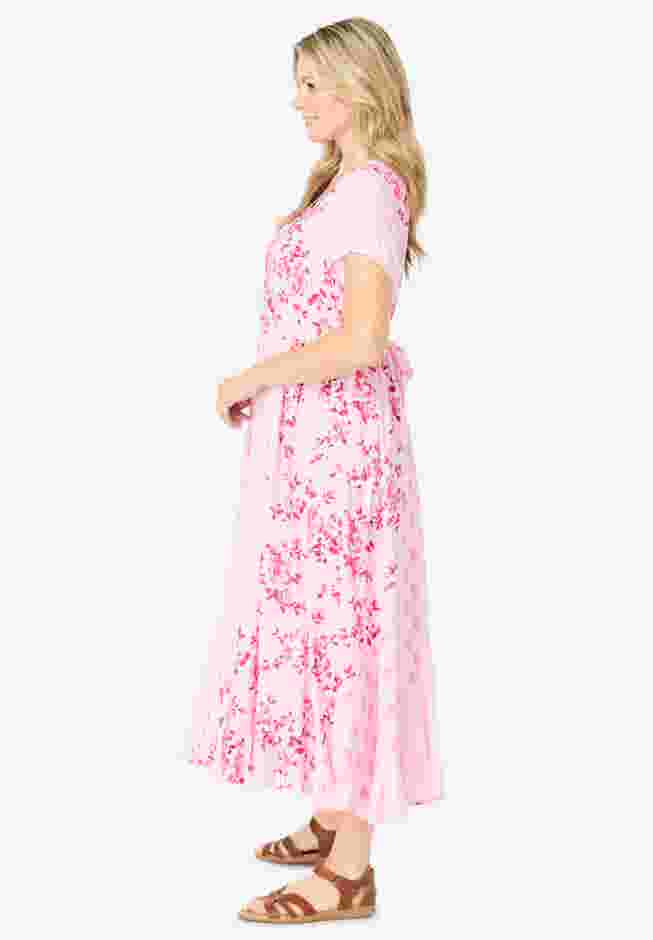 Mixed Print Maxi Dress image number 2