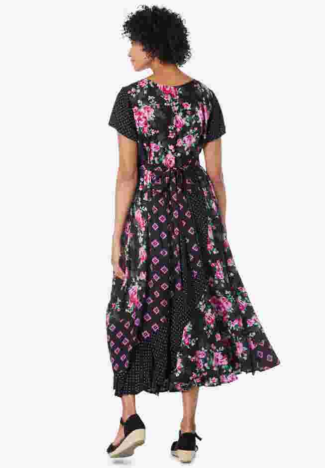 Mixed Print Maxi Dress image number 1