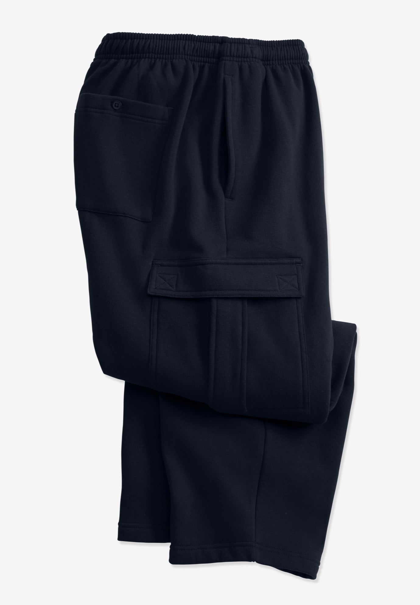 Fleece Cargo Sweatpants image number 2