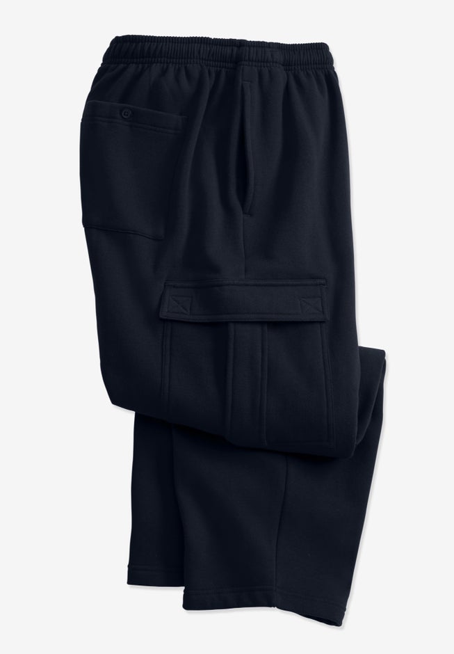 Fleece Cargo Sweatpants image number 2