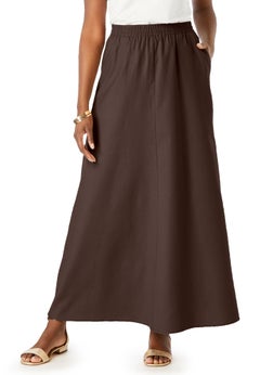 Linen Maxi Skirt