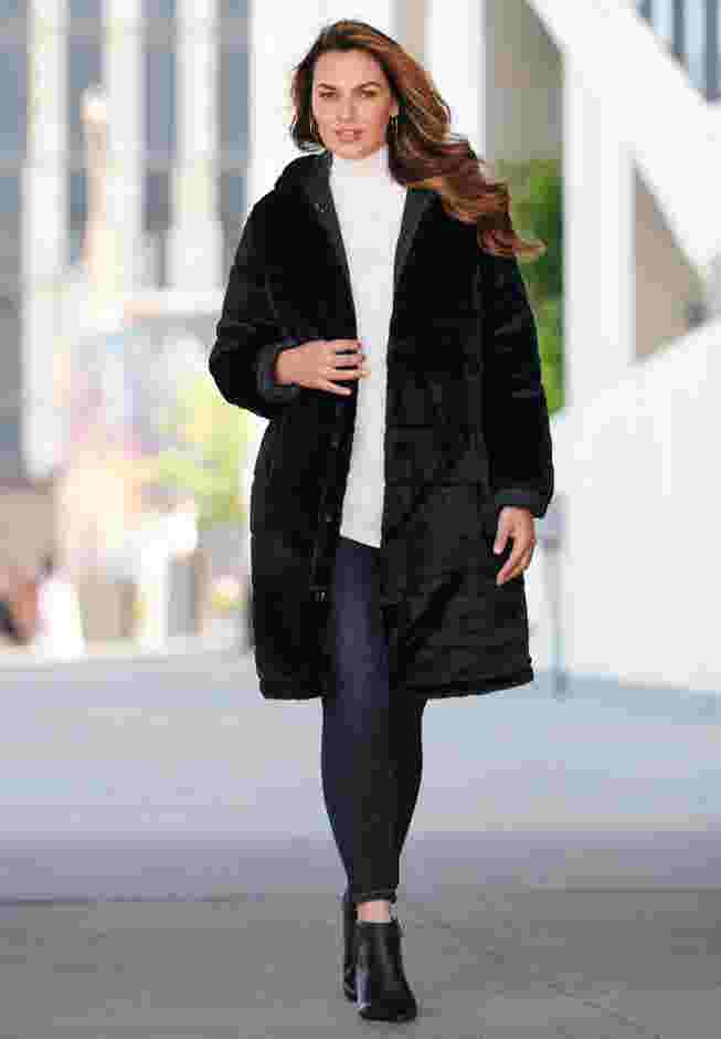 Reversible Long Coat image number 6