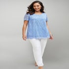 Stretch Knit Crepe Straight Leg Pants image number null