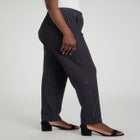 Stretch Knit Crepe Straight Leg Pants image number null