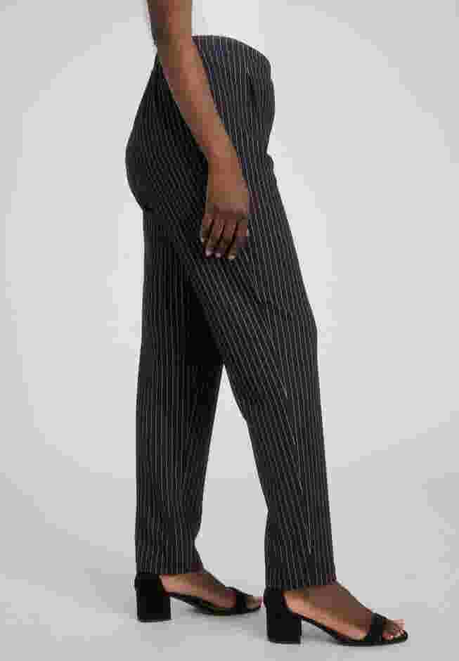 Stretch Knit Crepe Straight Leg Pants image number 2