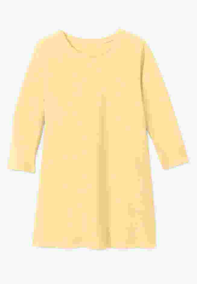 Perfect Three-Quarter Sleeve Crewneck Tunic image number 5
