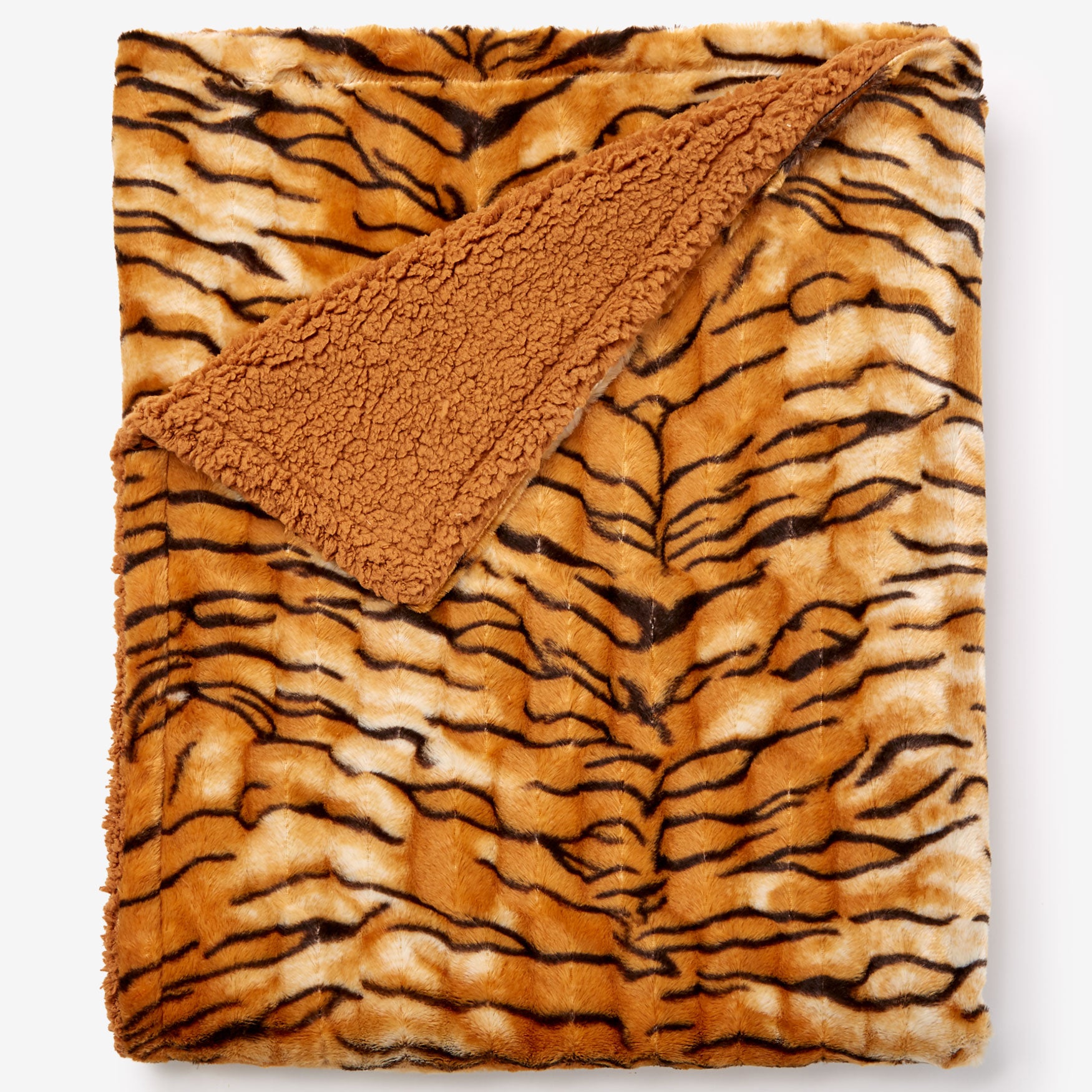 Faux Fur Animal Print Blanket image number 0
