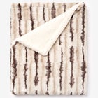 Faux Fur Animal Print Blanket image number null