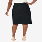 Stretch Cotton Chino Skirt image number null