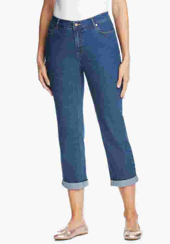 Girlfriend Stretch Denim Jean image number 1