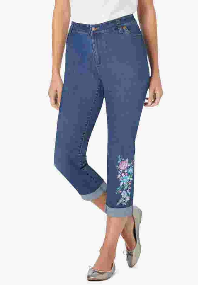Girlfriend Stretch Denim Jean image number 2
