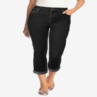 Stretch Denim Five-Pocket Girlfriend Jeans image number null