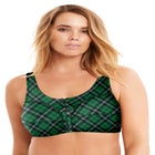 Cotton Back-Close Wireless Bra image number null