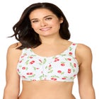 Cotton Back-Close Wireless Bra image number null