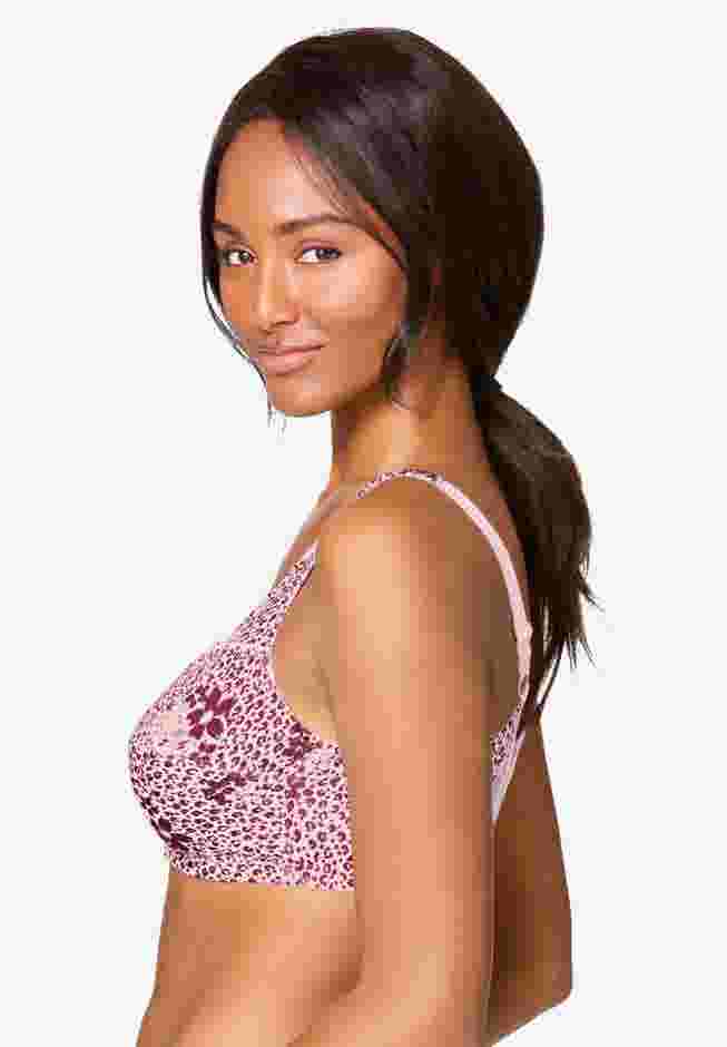 Cotton Back-Close Wireless Bra image number 2