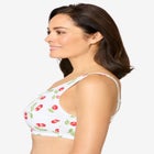 Cotton Back-Close Wireless Bra image number null