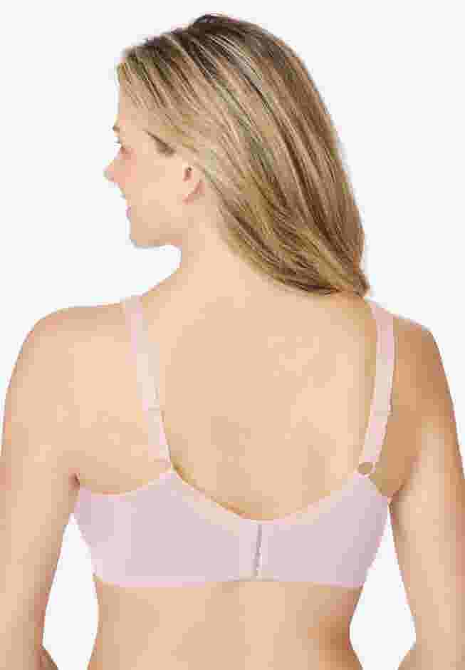 Cotton Back-Close Wireless Bra image number 1