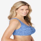 Cotton Back-Close Wireless Bra image number null