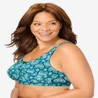 Cotton Back-Close Wireless Bra image number null