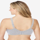 Cotton Back-Close Wireless Bra image number null