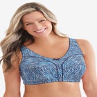 Cotton Back-Close Wireless Bra image number null