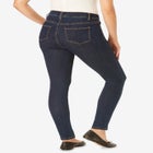 Slim-Leg Stretch Comfort Denim Five-Pocket Jeans image number null