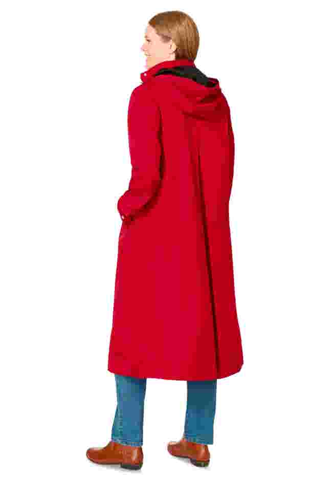Long A-line Raincoat image number 1