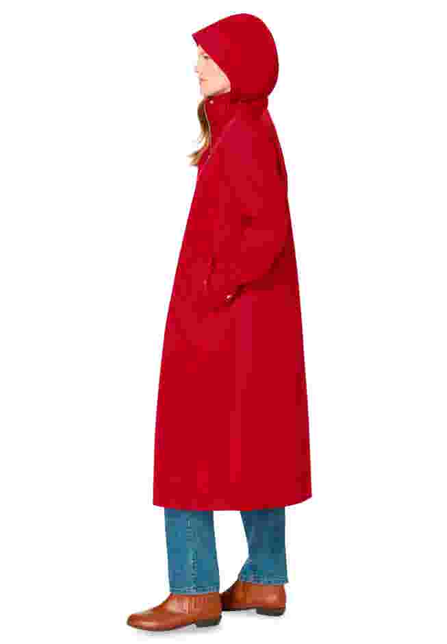 Long A-line Raincoat image number 3