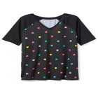 Elbow Sleeve V-Neck Baseball Tee image number null