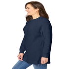 Shaker Crewneck Pullover Sweater image number null