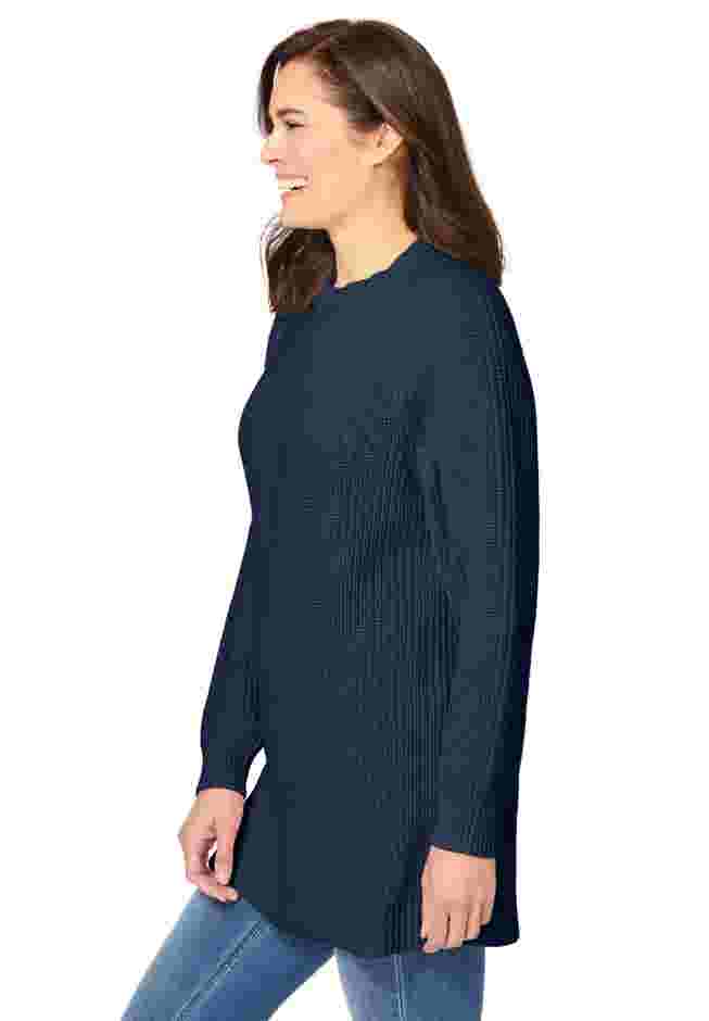 Shaker Crewneck Pullover image number 4
