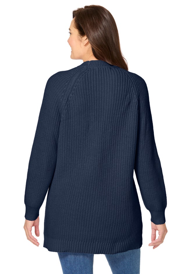 Shaker Crewneck Pullover Sweater image number 5