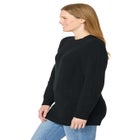 Shaker Crewneck Pullover image number null