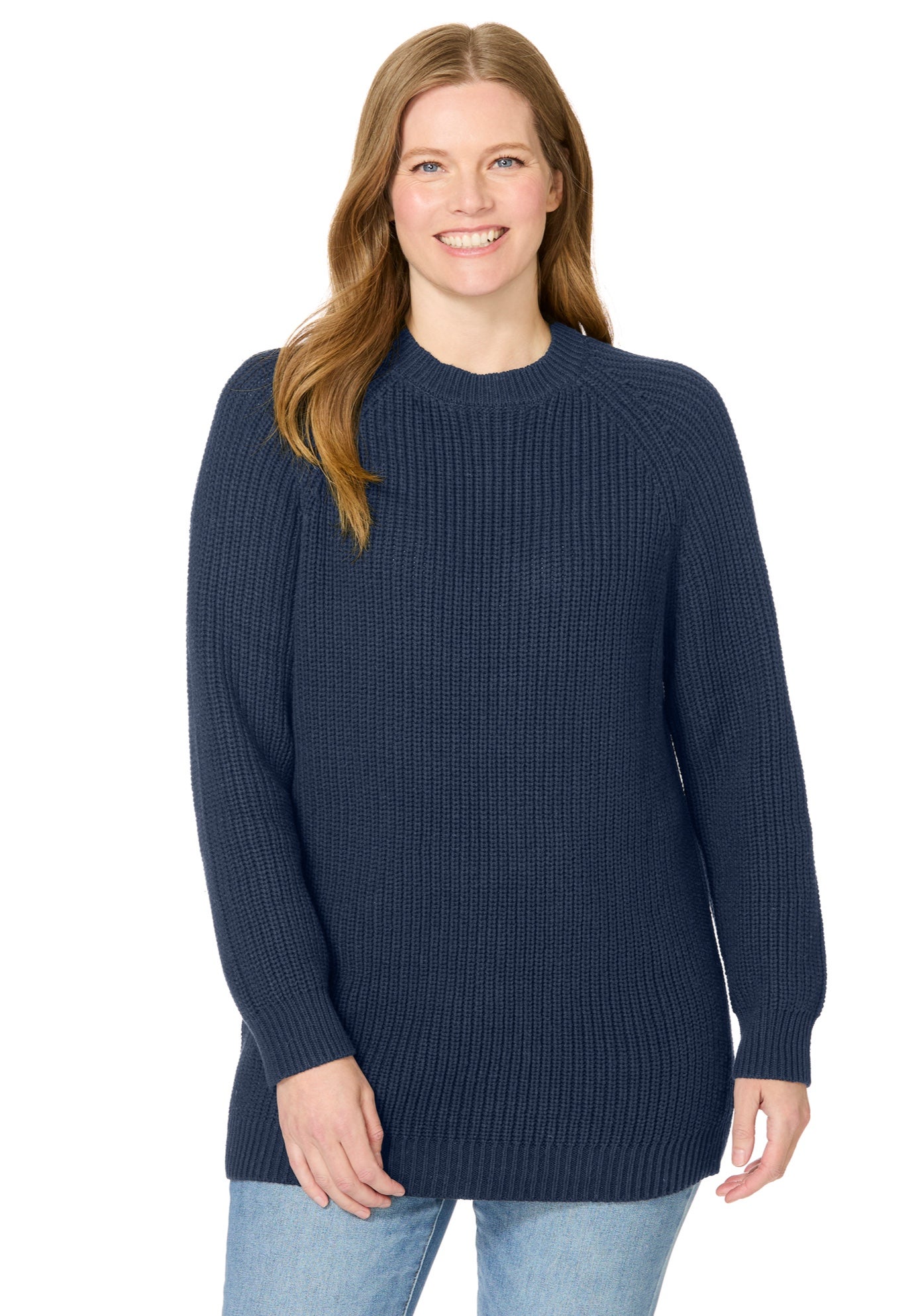 Shaker Crewneck Pullover Sweater image number 0