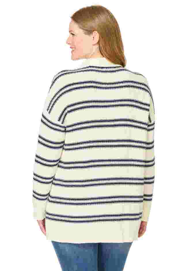 Waffle Polo Sweater image number 1