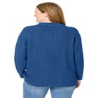 Waffle Polo Sweater image number null