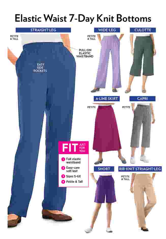 7-Day Knit Straight Leg Pant image number 3