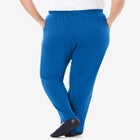 7-Day Knit Straight-Leg Pull-On Pants image number null