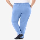 7-Day Knit Straight-Leg Pull-On Pants image number null